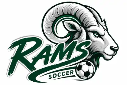 Billings Central Rams Soccer ram profile logo